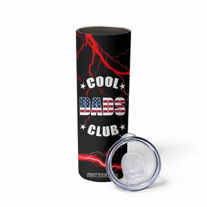 Christmas Gifts for Dad Skinny Tumbler Cool Dads Club Father's Day American Flag TB10 Print Your Wear