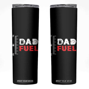 Dad Gifts From Kids Skinny Tumbler Dad Fuel Fathers Day TB10 Black Print Your Wear