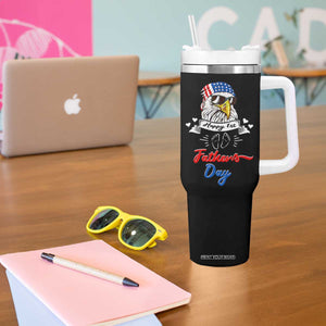 Happy 1st Fathers Day Tumbler With Handle First Time Daddy New Baby Gifts Ideas Eagle TB10 Print Your Wear