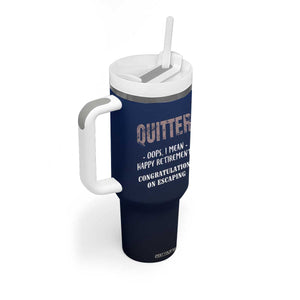 Happy Retirement Gifts Tumbler With Handle Coworker Leaving Goodbye Gift Farewell Gifts For Coworkers USA Flag TB10 Print Your Wear