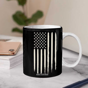 The Legend Has Retired Coffee Mug Funny Retired Retirement Gifts For Men Coworkers USA Flag TB10 Print Your Wear