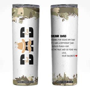 Gifts For Dad Skinny Tumbler Christmas Birthday Present Ideas For Father Husband Fathers Gift TB10 Camouflage Print Your Wear