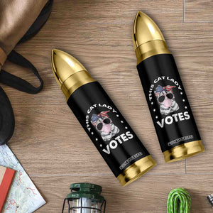 Harris 2024 Bullet Tumbler This Cat Lady Vote Kamala Madam President TB10 Print Your Wear