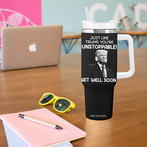 Get Well Soon Gifts Tumbler With Handle Humor Sick Care Trump TB10 Print Your Wear