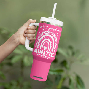 Aunt Gifts Tumbler With Handle Gift For New Aunts Auntie Birthday TB10 Print Your Wear