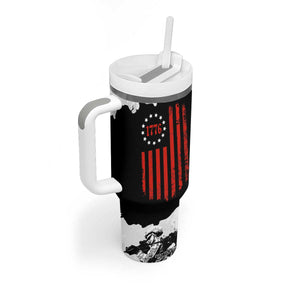 US Patriot Tumbler With Handle Freedom 250 Years Of Freedom 1776 2026 American Flag TB10 Print Your Wear