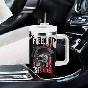 US Patriot Tumbler With Handle Freedom 250 Years Of Freedom 1776 2026 American Flag TB10 Print Your Wear