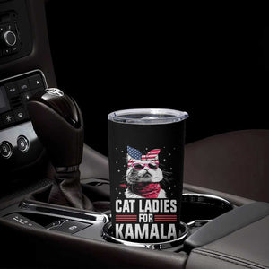 Harris 2024 Tumbler Cup Cat Lady Ladies for Kamala Madam President TB10 Print Your Wear