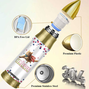 Harris 2024 Bullet Tumbler Funny Cat Lady Ladies for Kamala Madam President TB10 Print Your Wear