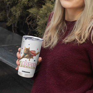 Harris 2024 Tumbler Cup Cat Lady, Ladies for Kamala Madam President TB10 Print Your Wear