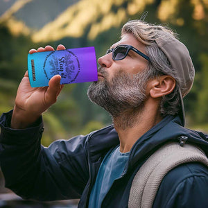 Suicide Prevention Awareness 4 in 1 Can Cooler Tumbler Teal Purple Semicolon Stay Positive Saying Inspirational Gifts TB10 Print Your Wear