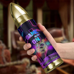 Gaming Gifts Bullet Tumbler Warning Do Not Disturb Im Gaming Video Game Gamer TB10 Print Your Wear