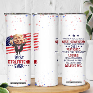 Funny Trump Valentines Gift For Girlfriend Skinny Tumbler Anniversary Valentines Day Birthday Romantic Love Gifts TB10 Print Your Wear