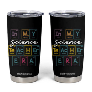 Scientist Teacher Tumbler Cup Periodic Table Element First Day of School TB10 Black Print Your Wear