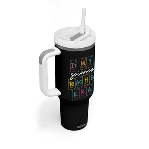 Scientist Teacher Tumbler With Handle Periodic Table Element First Day of School TB10 Print Your Wear