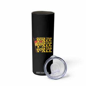 Oktoberfest German Flag Skinny Tumbler Prost Guten Tag Y'all Beer Festival TB10 Print Your Wear