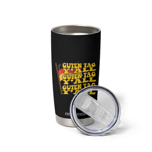 Oktoberfest German Flag Tumbler Cup Prost Guten Tag Y'all Beer Festival TB10 Print Your Wear