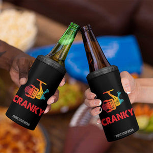 Crankbait Fishing Lure 4 in 1 Can Cooler Tumbler Cranky Funny Gift For Fisherman TB10 Print Your Wear