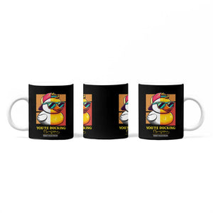 Inspirational Gifts Coffee Mug Emotional Positive Support Funny Duck Positive Thank You Gifts TB10 Print Your Wear