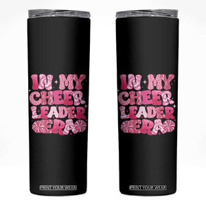 Cheerleader Skinny Tumbler In My Cheerleader Era TB10 Black Print Your Wear
