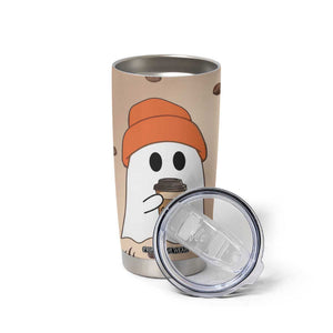 Gnome Drinking Coffee Tumbler Cup Funny Halloween Coffee Lover TB10 Print Your Wear