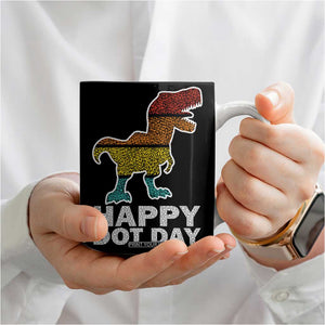 International Dot Day Dinosaur Coffee Mug Retro Colorful Polka Dot Dino Toddler Boys Kids TB10 Print Your Wear