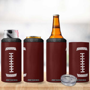 American Football 4 in 1 Can Cooler Tumbler Dots International Dot Day TB10 Print Your Wear