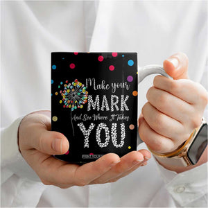 International Dot Day Coffee Mug Make Your Mark Girls Boys Colorful Dandelion TB10 Print Your Wear