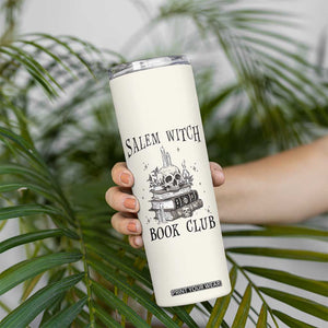 Salem Book Club Skinny Tumbler Retro Witch Vibes Book Lovers TB10 Print Your Wear