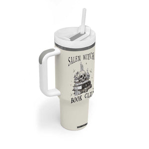 Salem Book Club Tumbler With Handle Retro Witch Vibes Book Lovers TB10 Print Your Wear