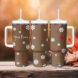 Personalized Family Christmas Gifts Tumbler With Handle Custom Name Hot Chocolate Cup Matching Group Christmas Gift TB10 Print Your Wear