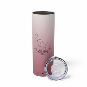 Personalized Cat Memorial Skinny Tumbler Custom Name Cat Loss Gift TB10 Print Your Wear
