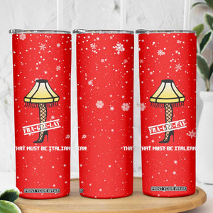 Funny Christmas Skinny Tumbler Gifts for Women Men Coworkers Frageelay TB10 Print Your Wear