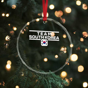 Team South Korea Korean Flag Crystal Glass Ornament TS10 Print Your Wear