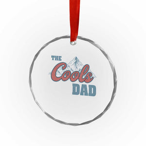 The Cool Dad Crystal Glass Ornament Fathers Day Gifts TS10 Print Your Wear