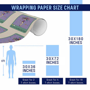 The Life Of The Mardi Gras Queen Wrapping Paper Roll TS14 Print Your Wear