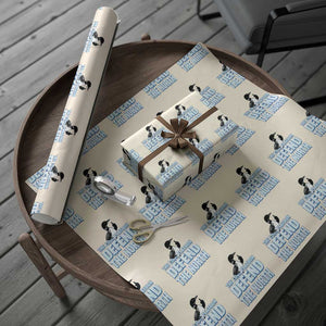 The Loon Platoon Defend The North Wrapping Paper Roll MN State Bird Loon Resistance TS12 Beige Print Your Wear
