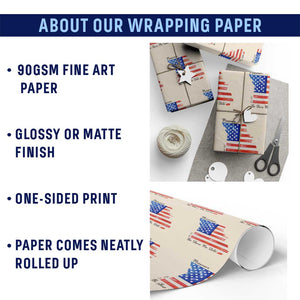 The Show Me State Est 1821 Wrapping Paper Roll Proud Missourian Gift TS12 Print Your Wear