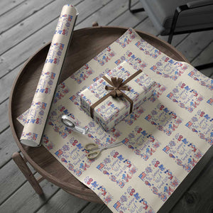The Summer USA Turned 250 1776 2026 4th of July Wrapping Paper Roll TS11 Beige Print Your Wear