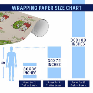 The Year I Survived 67 Six Seven Christmas Meme Wrapping Paper Roll TS14 Print Your Wear