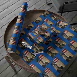 Theodore Roosevelt Quote Wrapping Paper Roll American President History TS14 Blue Print Your Wear