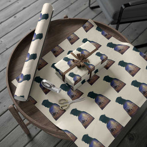 Three Wise Men Nativity Scene Wrapping Paper Roll Christian Jesus Faith TS14 Beige Print Your Wear
