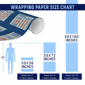Tired Moms Coffee Club Wrapping Paper Roll Funny Mommy Mama Coffee Lover TS14 Print Your Wear