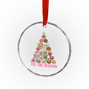 Tis The Season Mexican Christmas Crystal Glass Ornament TS14 Print Your Wear