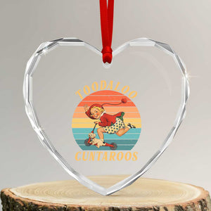 Toodaloo Cuntaroos Heart Crystal Glass Ornament Funny Sarcastic Goodbye Humor TS14 Transparent Glass 3'' Heart Print Your Wear