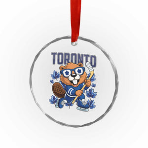 Toronto Ice Hockey Beaver Crystal Glass Ornament Canadian Pride Gift TS12 Print Your Wear