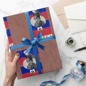 Toussaint Louverture Haitian Revolution Leader Wrapping Paper Roll Vintage General Portrait Haiti Freedom History
