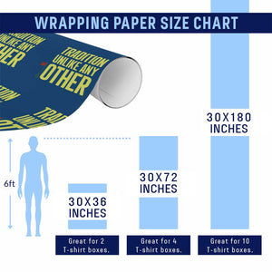 Tradition Unlike Any Other Georgia Golfing Wrapping Paper Roll for Golf Lover Augusta Sports TS02 Print Your Wear