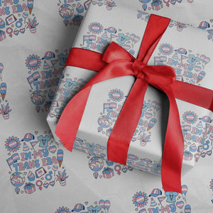 Transgender Pride In My Trans Era Wrapping Paper Roll Proud Ally Support Graphic TS12 White Print Your Wear