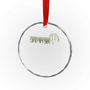 Trees Wildlife Nature Vintage Forest Crystal Glass Ornament TS10 Print Your Wear